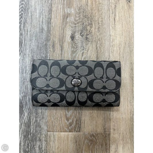 -Wallet Designer By Coach, Size: Large