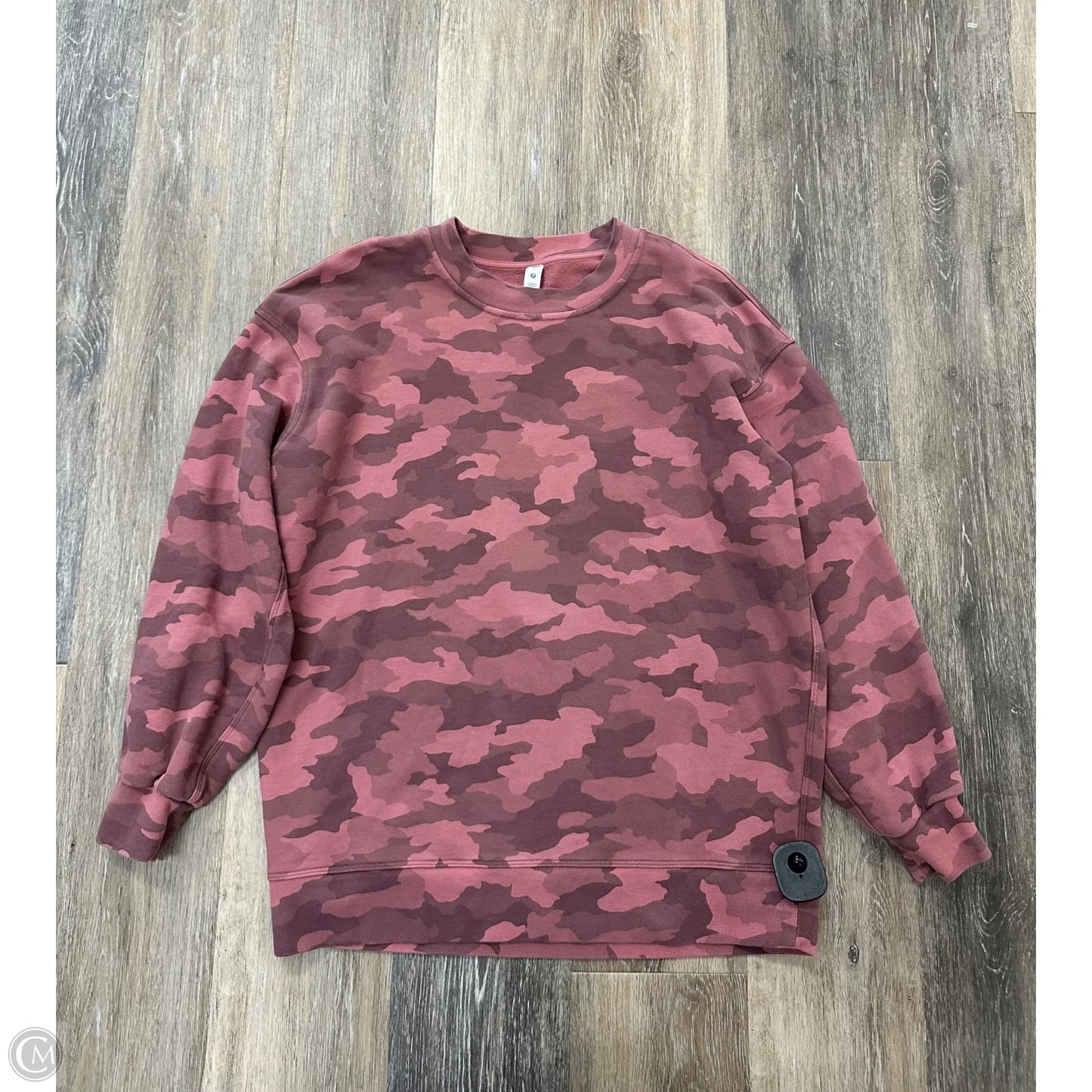 Athletic Sweatshirt Crewneck By Lululemon In Pink, Size: 4