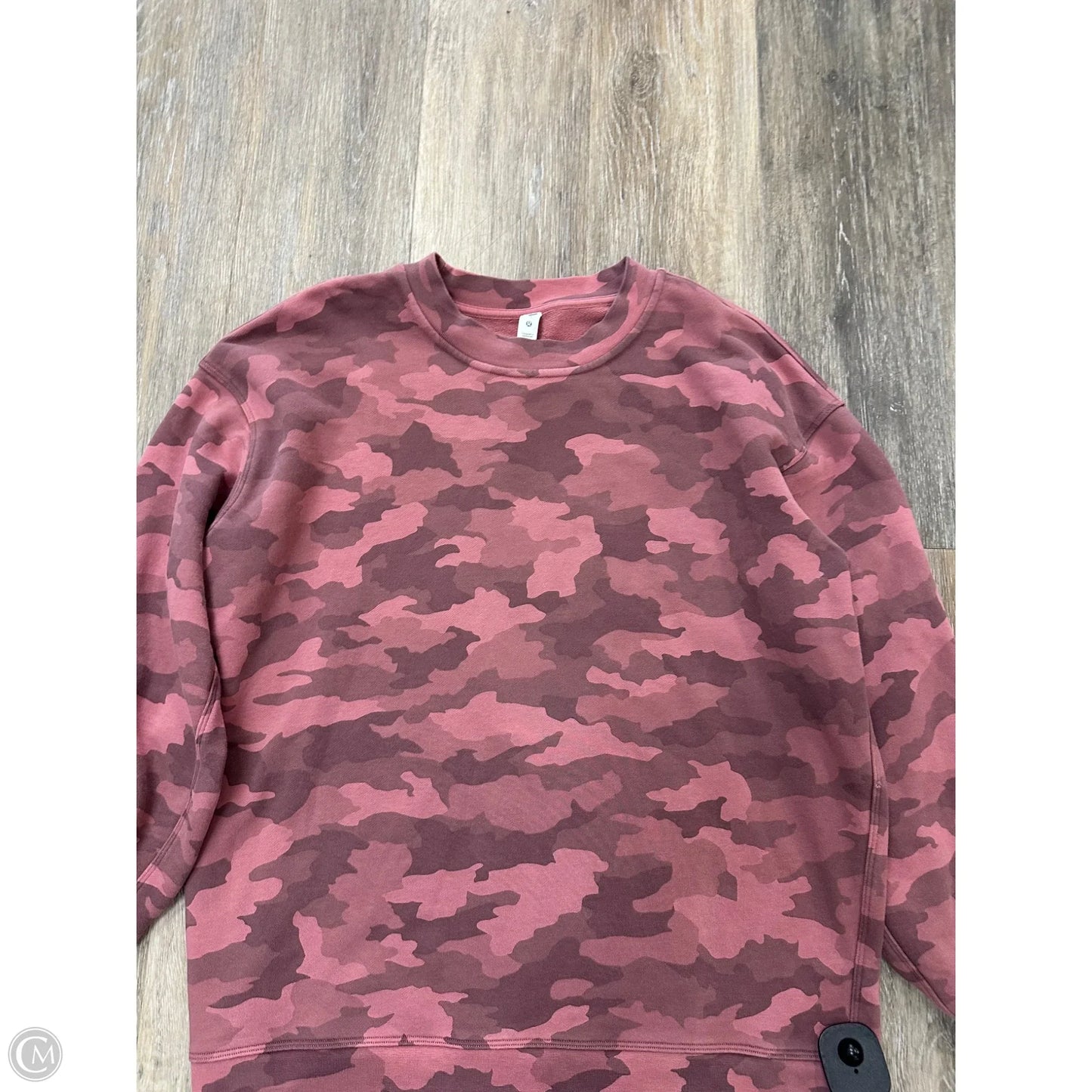 Athletic Sweatshirt Crewneck By Lululemon In Pink, Size: 4