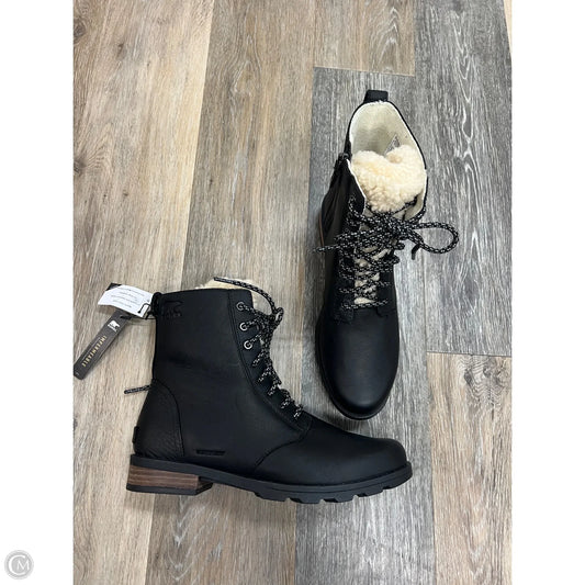 Boots Ankle Flats By Sorel In Black, Size: 10
