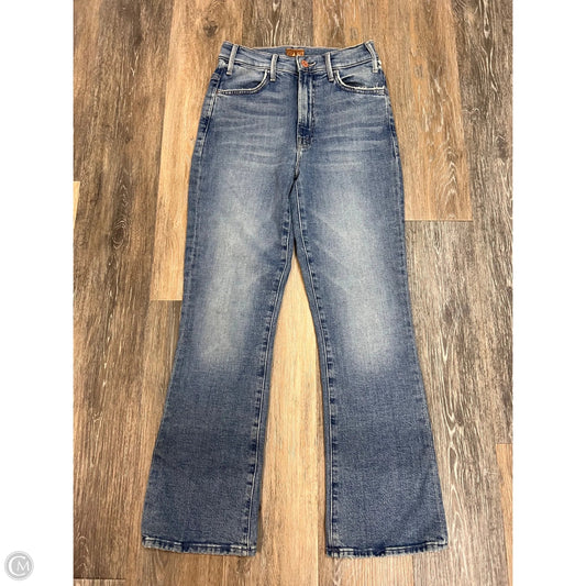 -Jeans Straight By Mother Jeans In Blue Denim, Size: 1/25