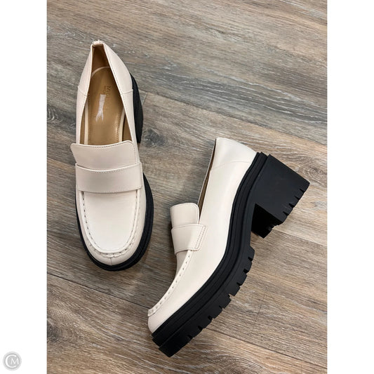 Shoes Heels Block By Michael By Michael Kors In White, Size: 9