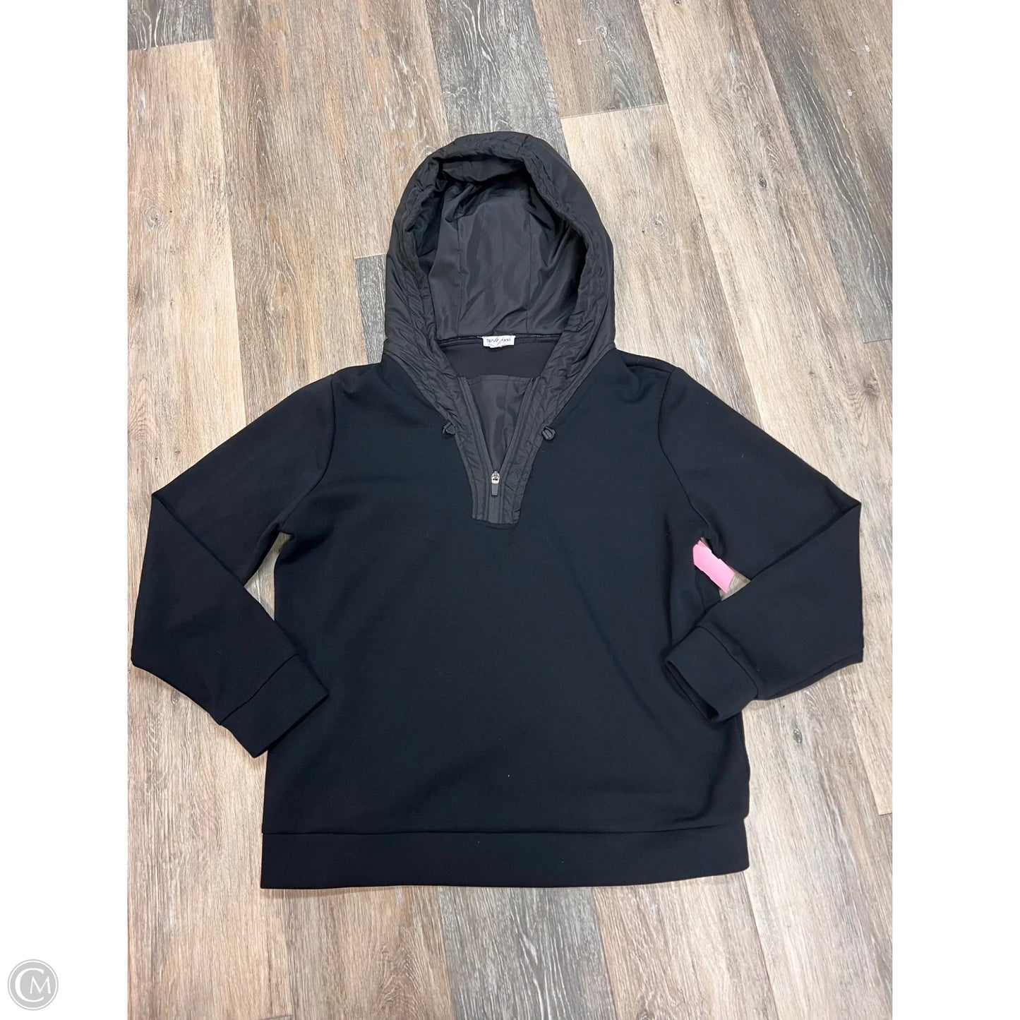 Sweatshirt By Tribal In Black, Size: M