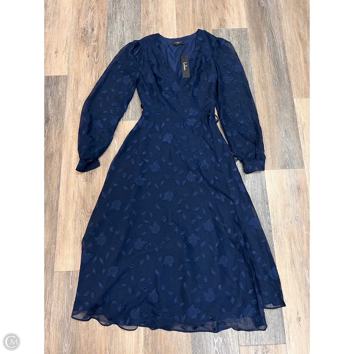 -Dress Casual Midi By Lulus In Navy, Size: Xs