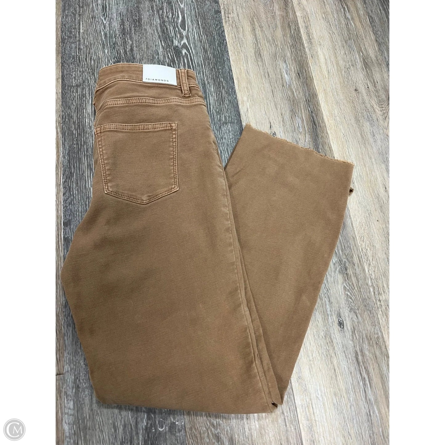 Jeans Straight By 7 Diamonds In Brown, Size: 6