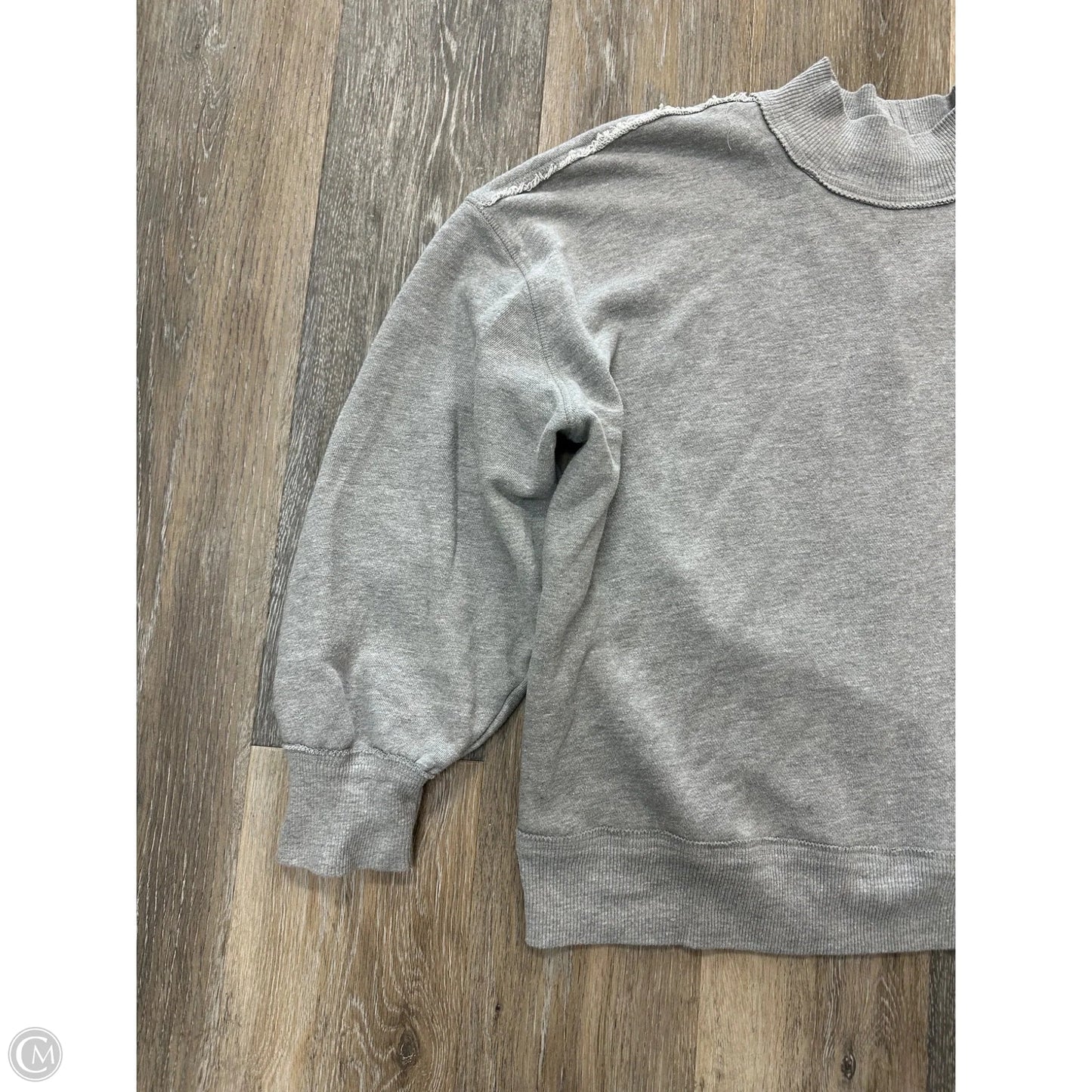 Top Long Sleeve By We The Free In Grey, Size: Xs