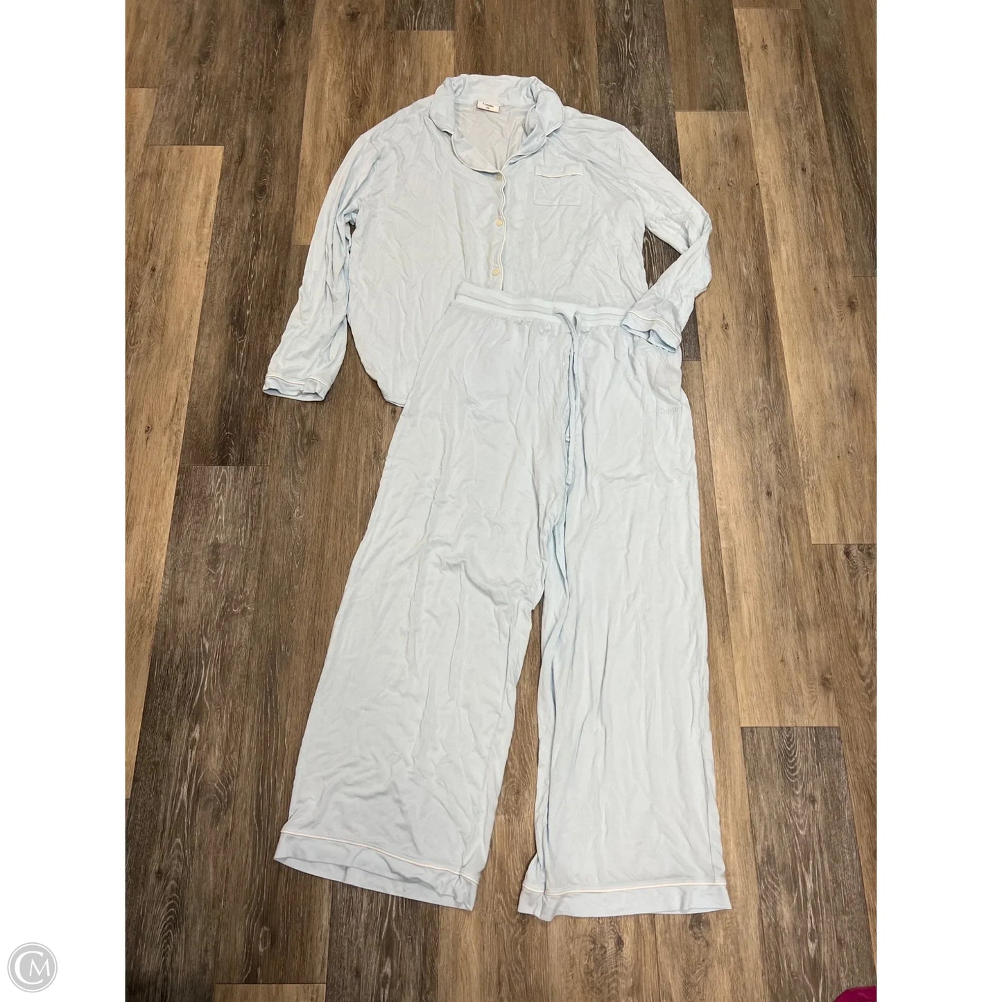 Pajamas 2pc By Comfrt In Blue, Size: 2x