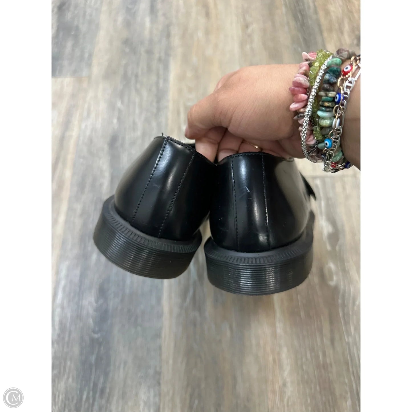 Shoes Heels Block By Dr Martens In Black, Size: 10