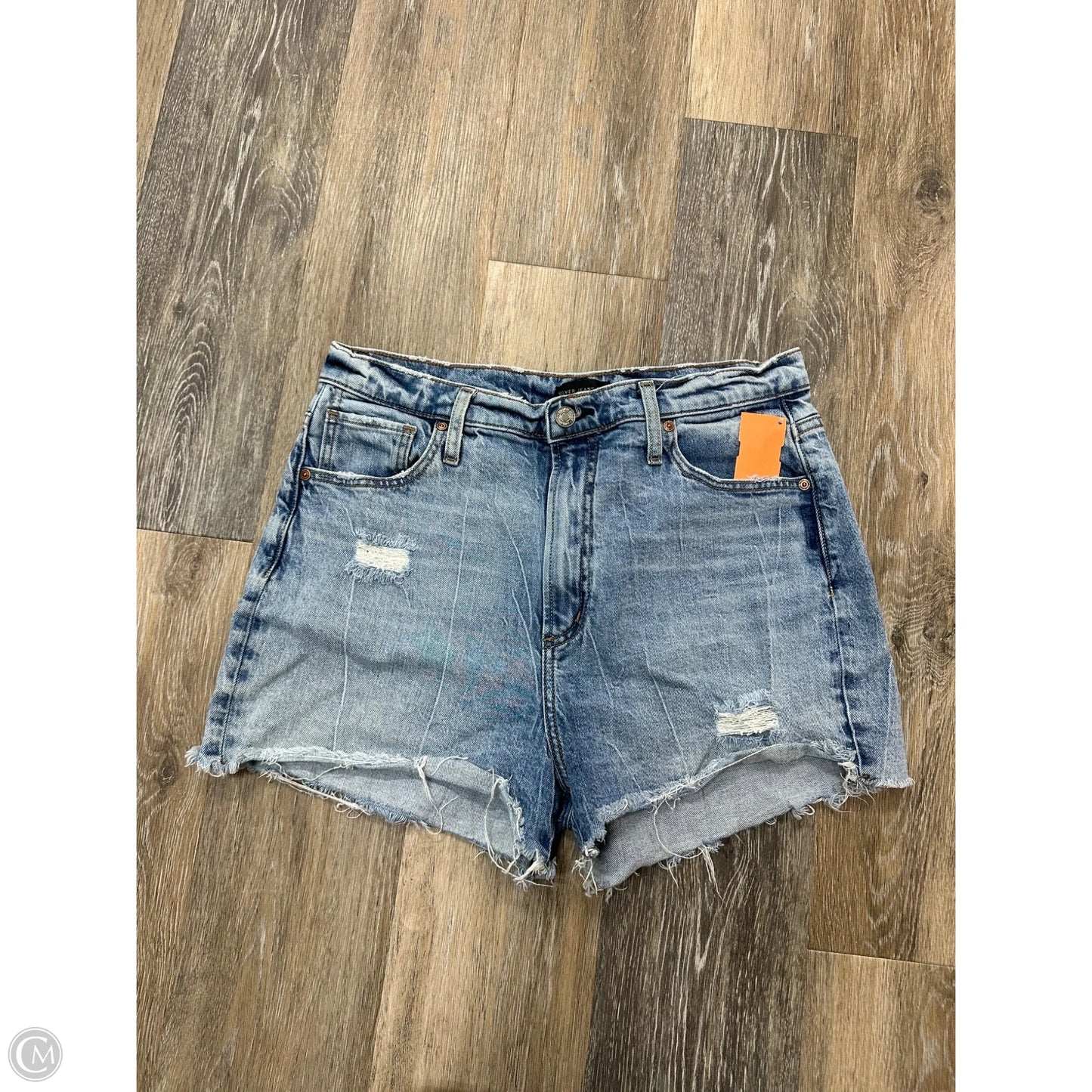 Shorts By Silver In Blue Denim, Size: 12