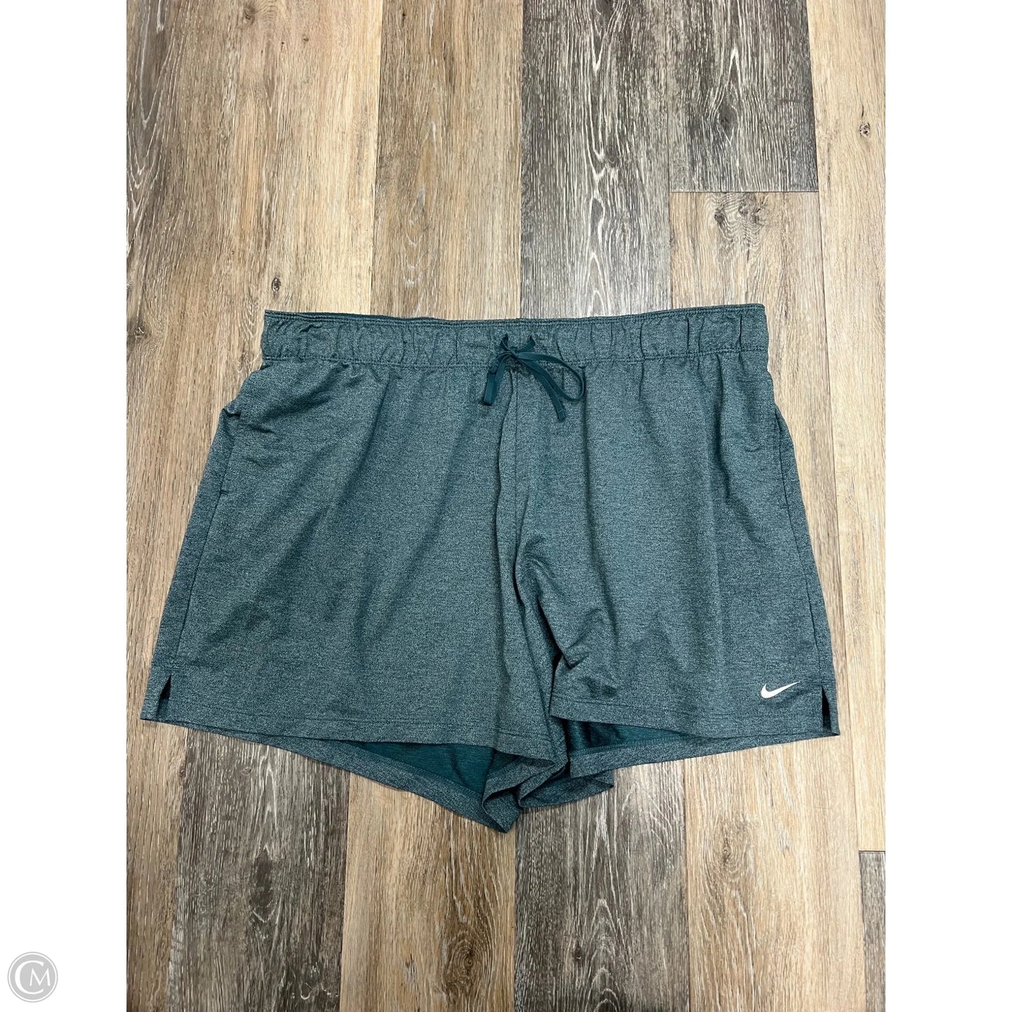 Athletic Shorts By Nike Apparel In Teal, Size: 2x