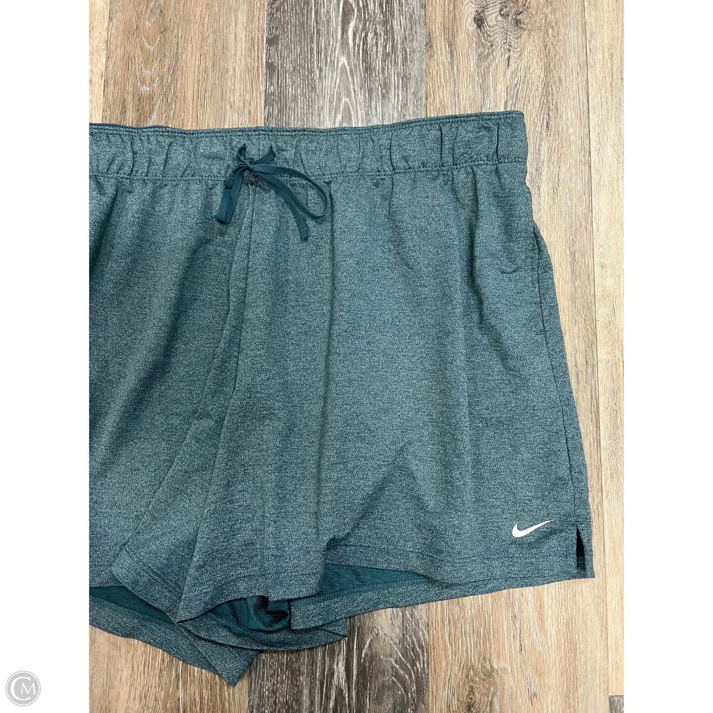 Athletic Shorts By Nike Apparel In Teal, Size: 2x