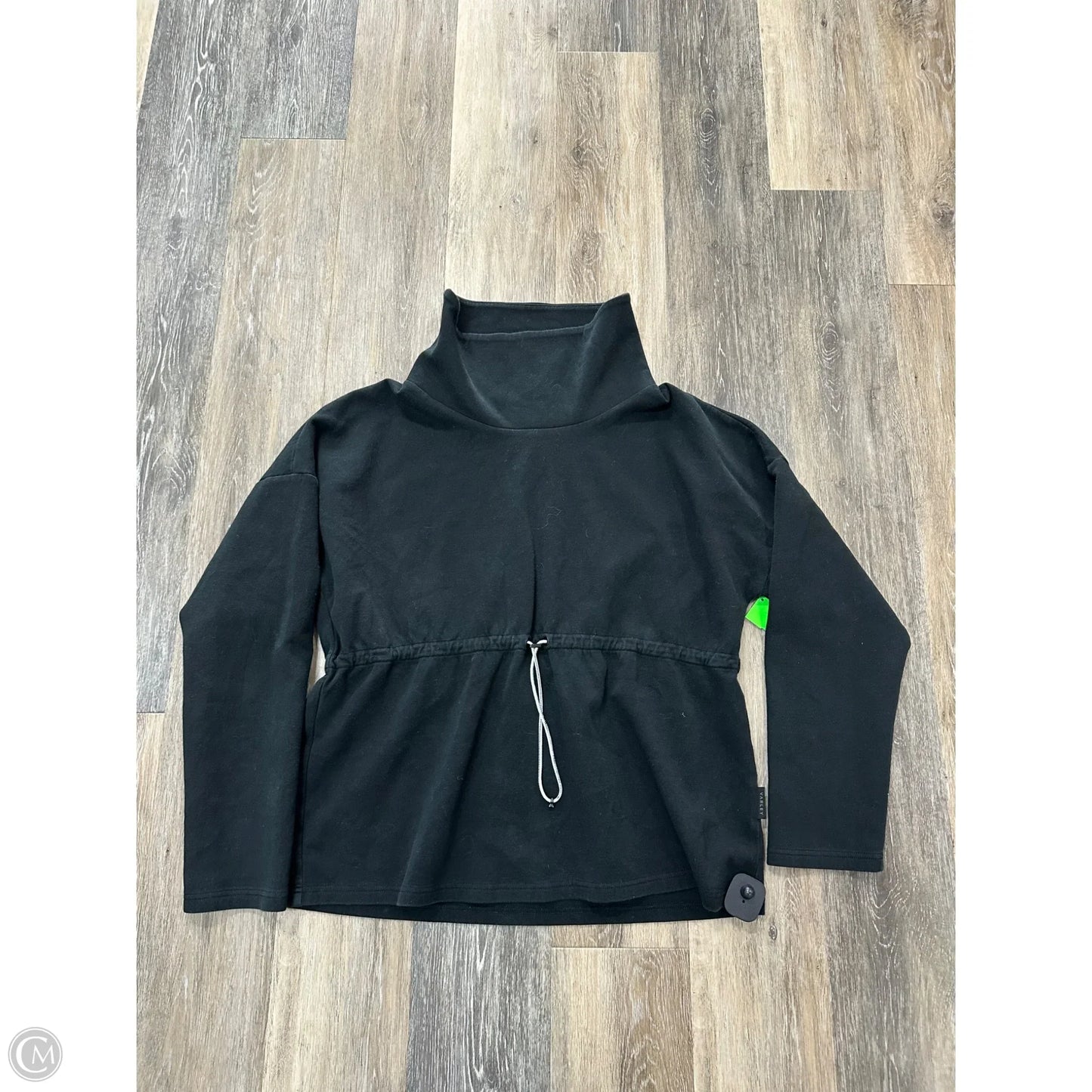Athletic Sweatshirt Collar By Varley In Black, Size: M