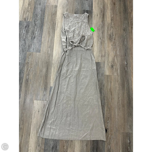 Dress Maxi By Splendid In Tan, Size: M