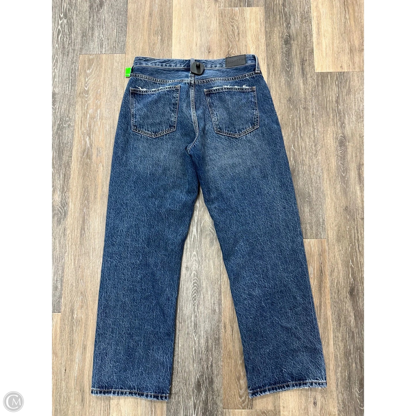 Jeans Wide Leg By Pistola In Blue Denim, Size: 4