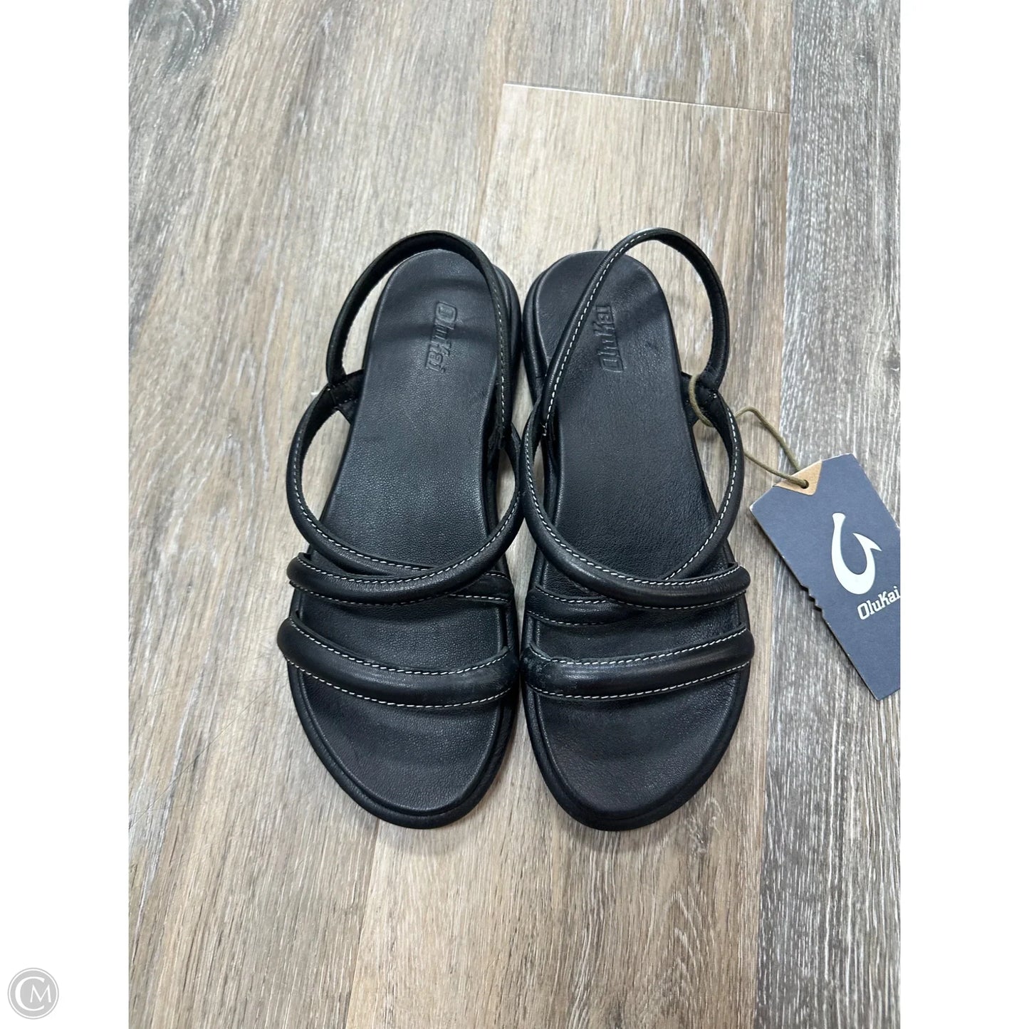 Sandals Flats By Olukai In Black, Size: 7