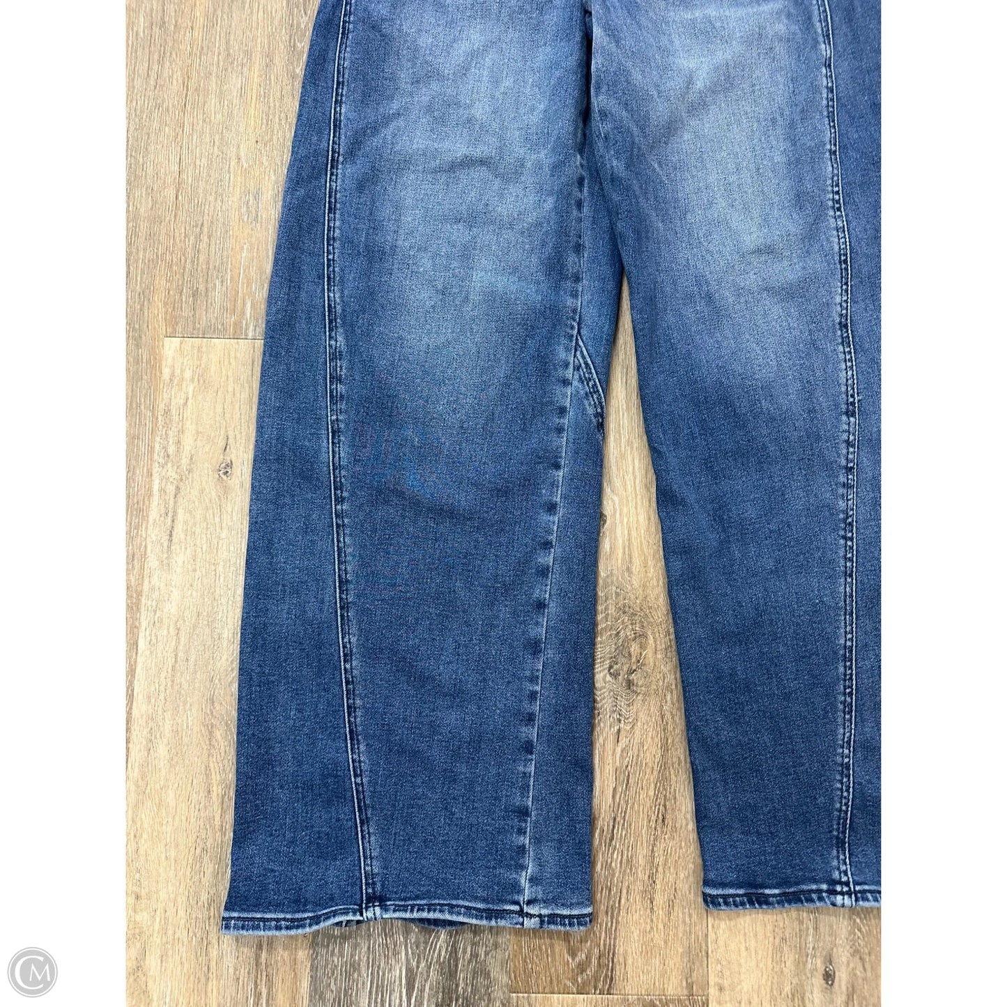 Jeans Wide Leg By Risen In Blue Denim, Size: 8