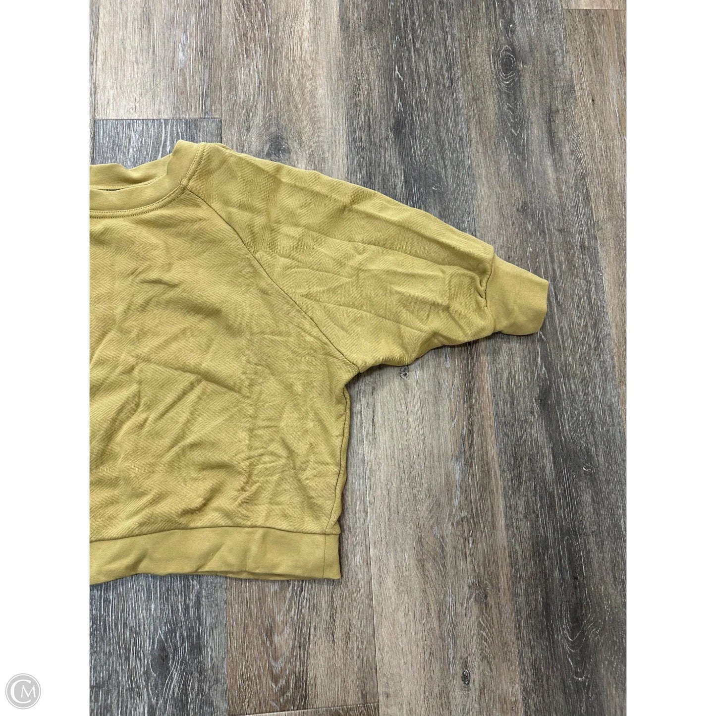 Sweatshirt Crewneck By Free People In Green, Size: L