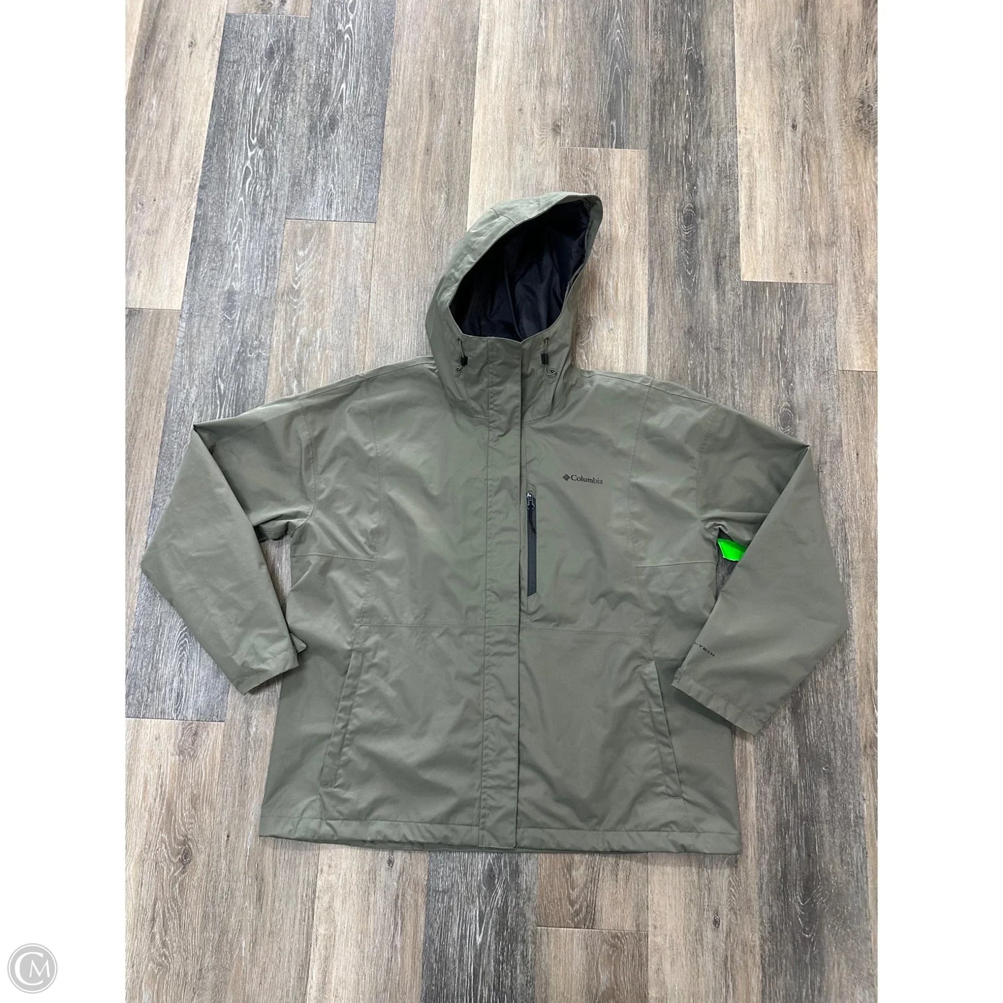 Coat Other By Columbia In Green, Size: 1x