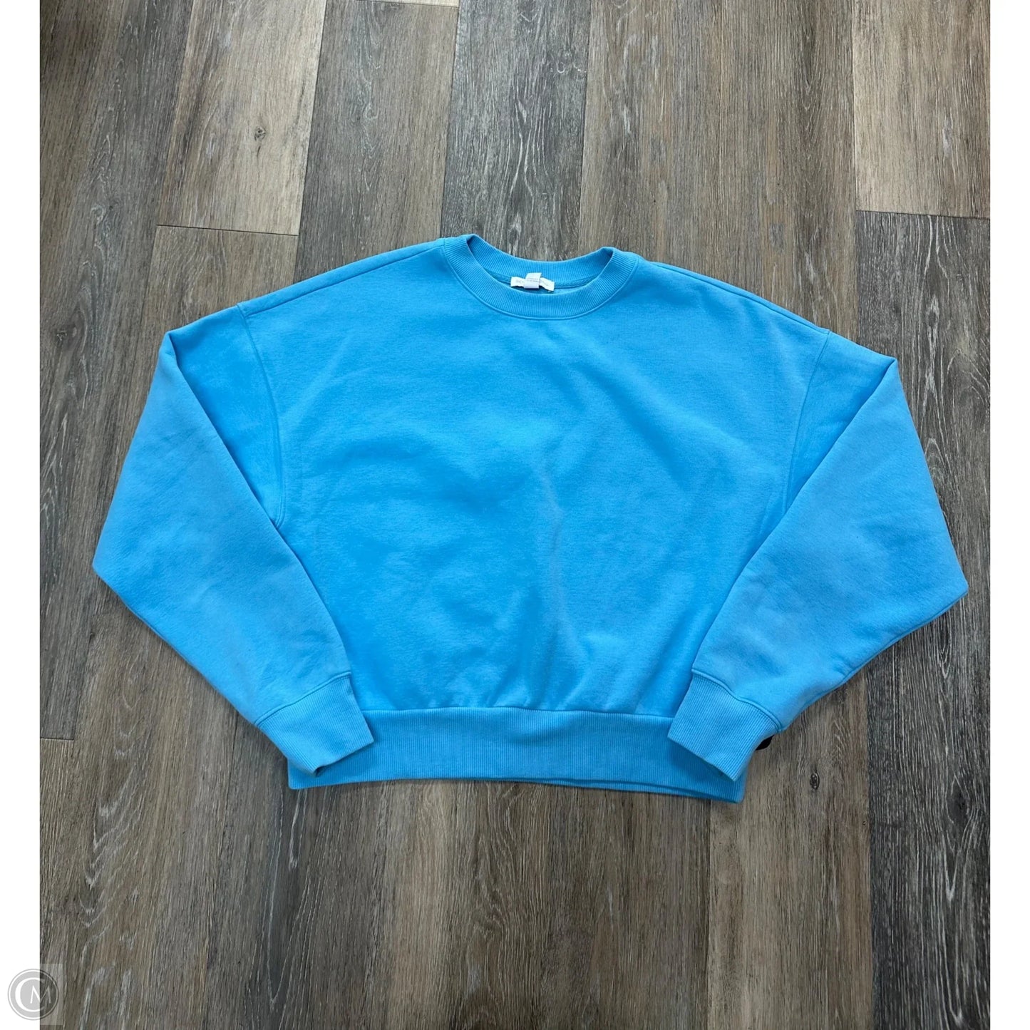 Athletic Sweatshirt Crewneck By Beyond Yoga In Blue, Size: S