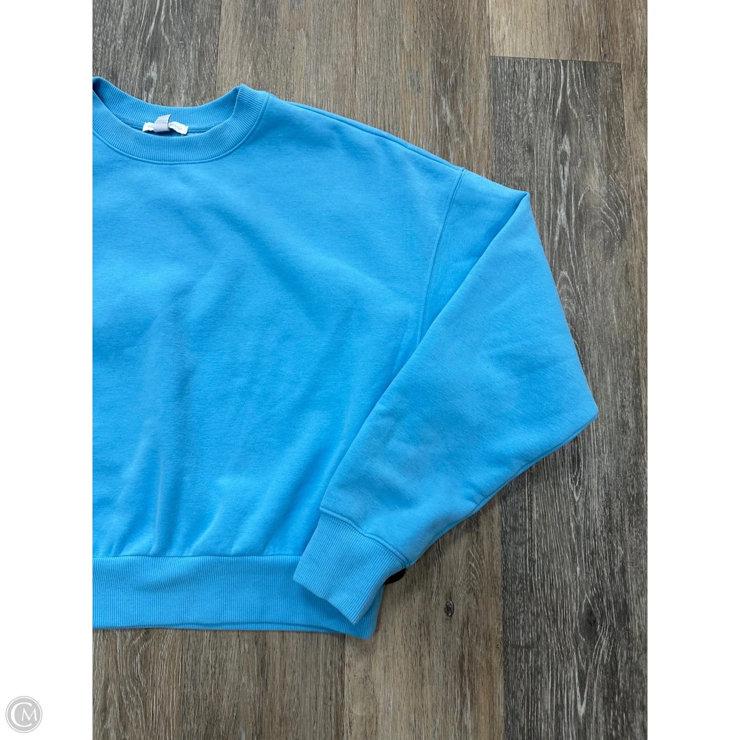 Athletic Sweatshirt Crewneck By Beyond Yoga In Blue, Size: S