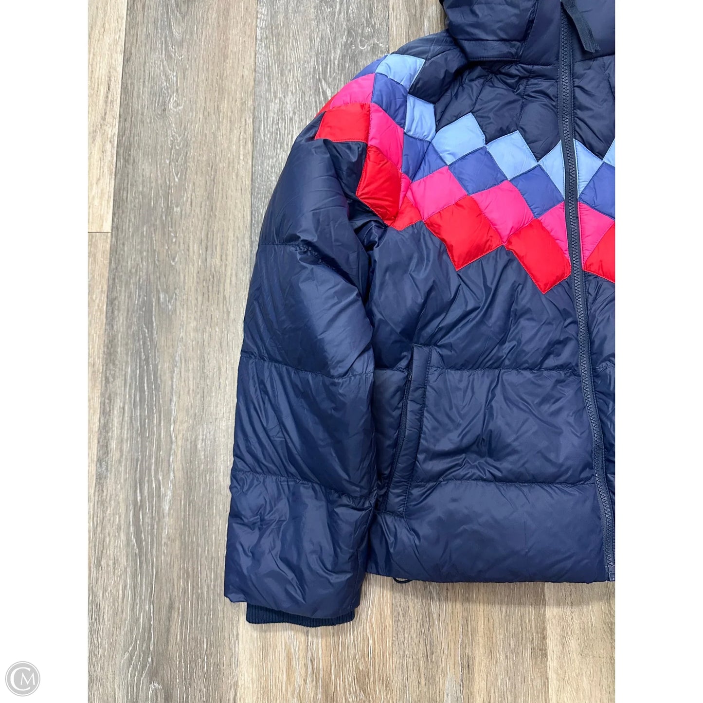 Coat Puffer & Quilted By Marine Layer In Navy, Size: S