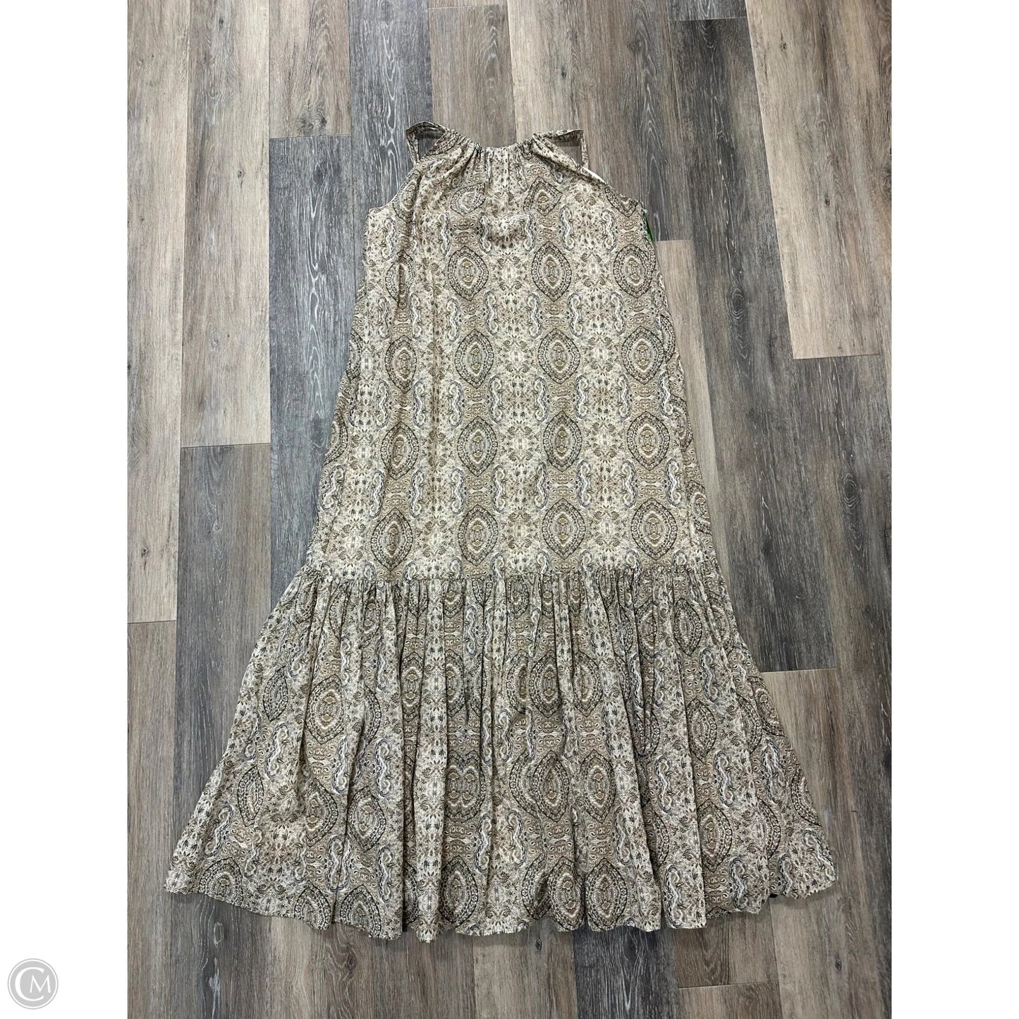 Dress Casual Maxi By Banana Republic In Nautical Print, Size: M