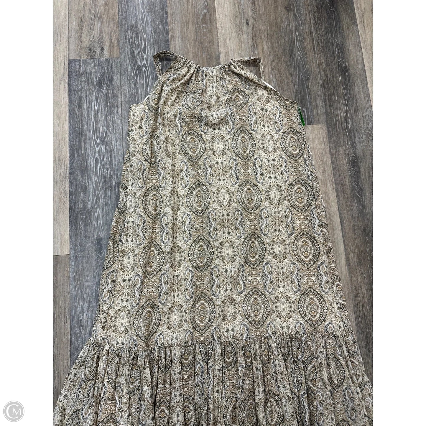 Dress Casual Maxi By Banana Republic In Nautical Print, Size: M