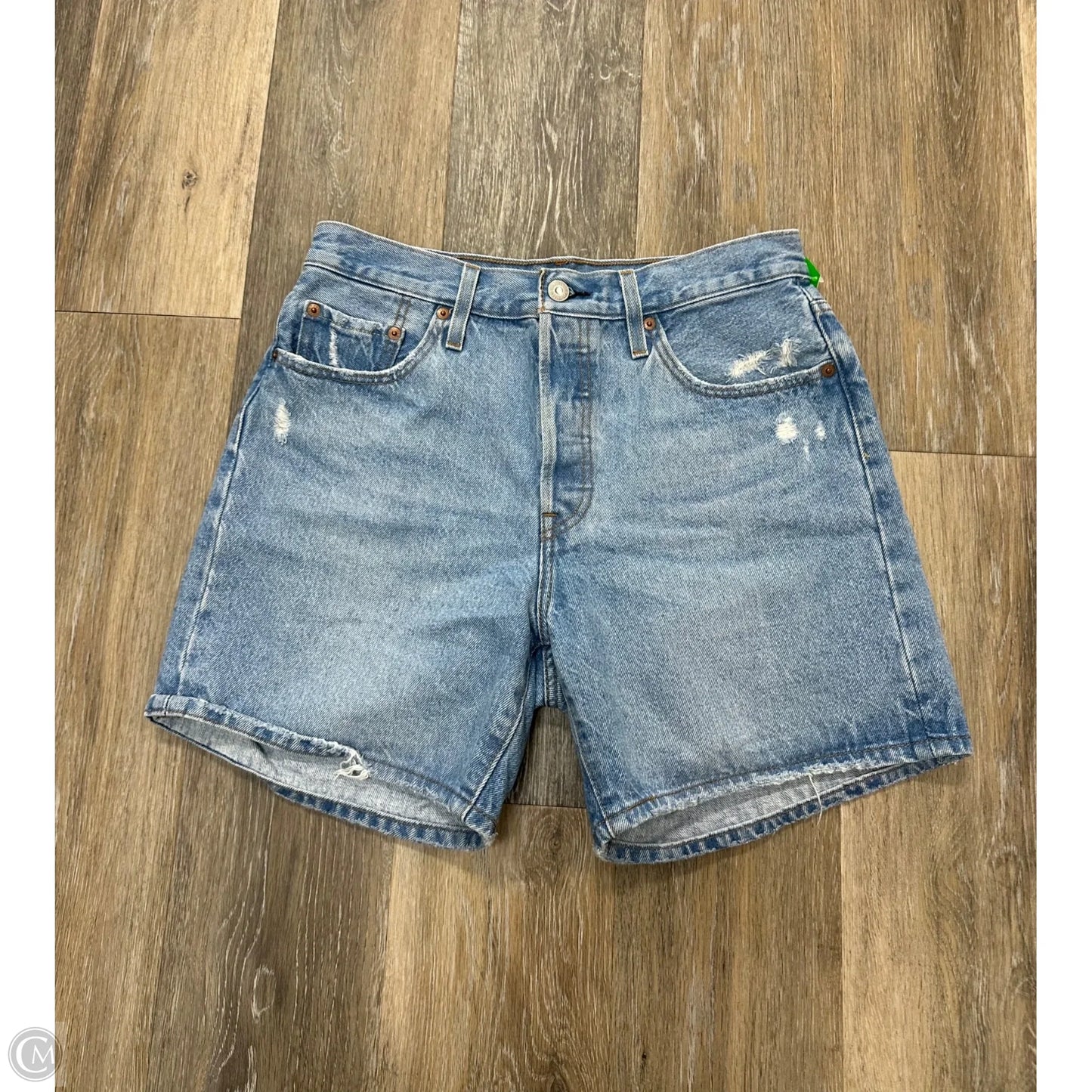 Shorts By Levis In Blue Denim, Size: 8