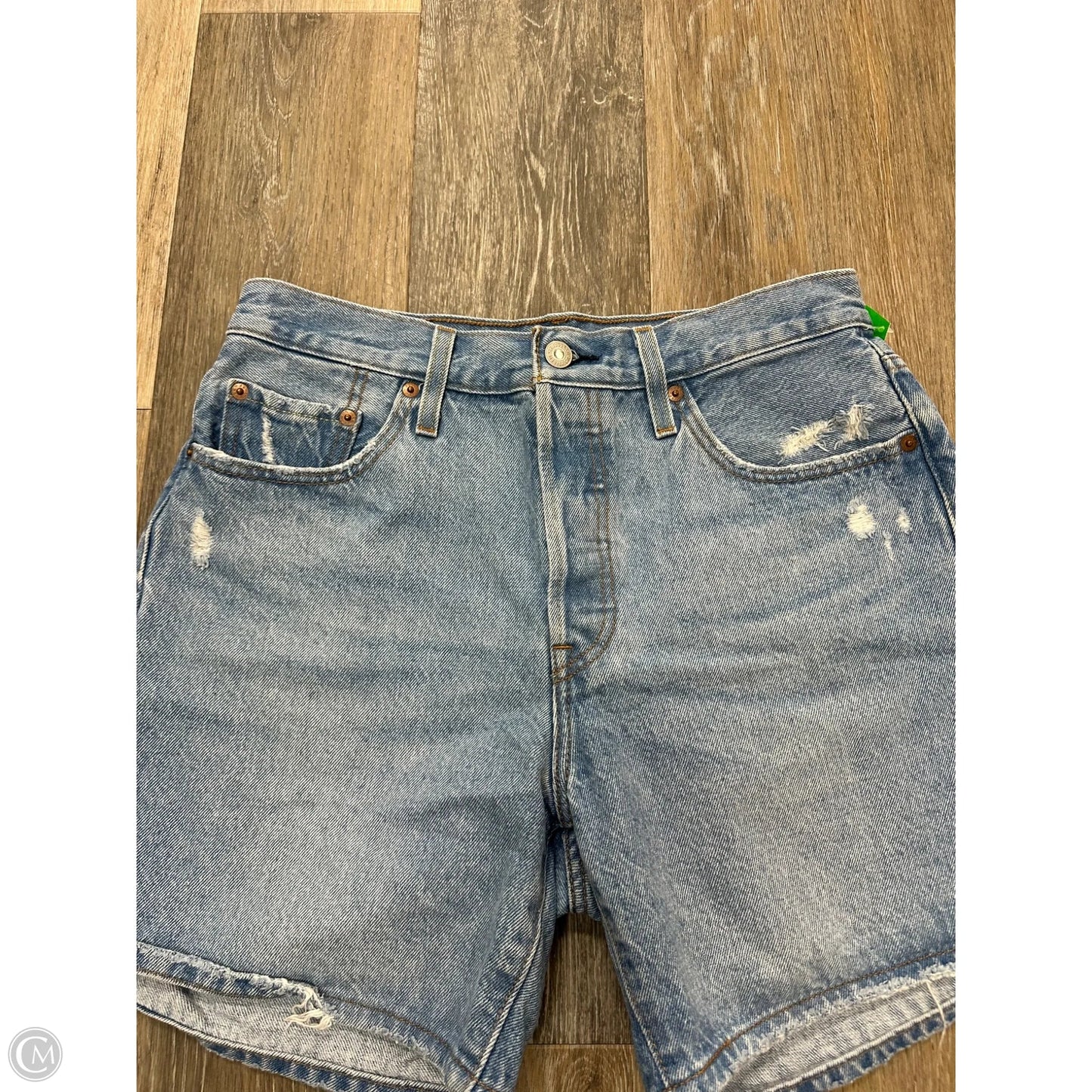 Shorts By Levis In Blue Denim, Size: 8