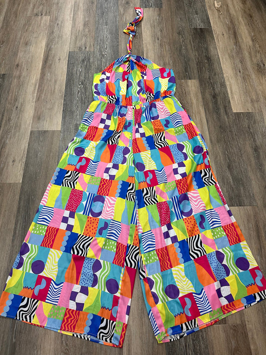 Multi-colored Dress Casual Maxi Eloquii, Size 1x