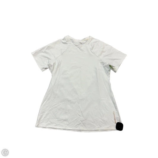 Athletic Top Short Sleeve By Tommie Copper In White, Size: 2x