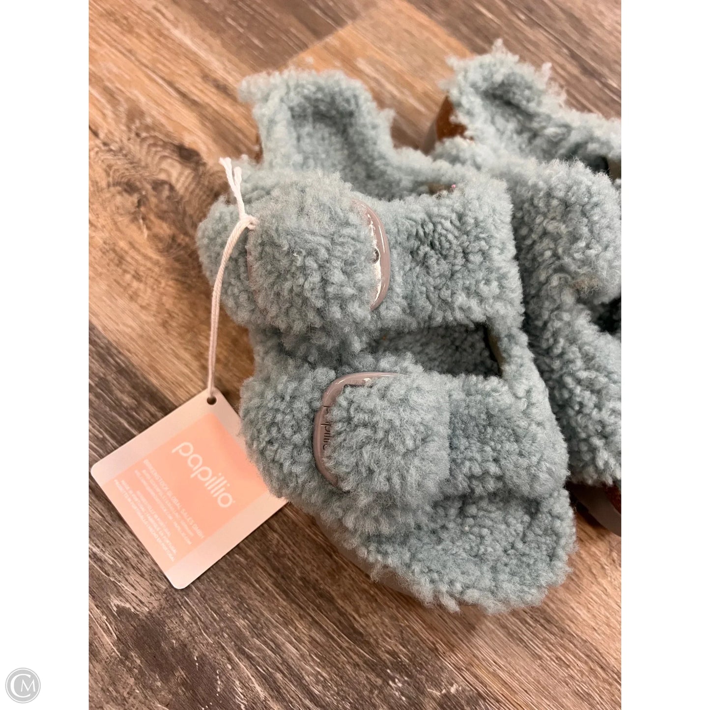 Sandals Flats By Birkenstock Papillio In Blue, Size: 5/36