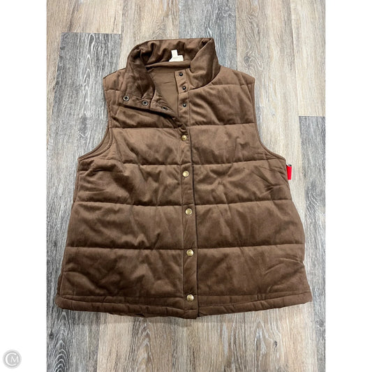 Vest Other By Hem & Thread In Brown, Size: S