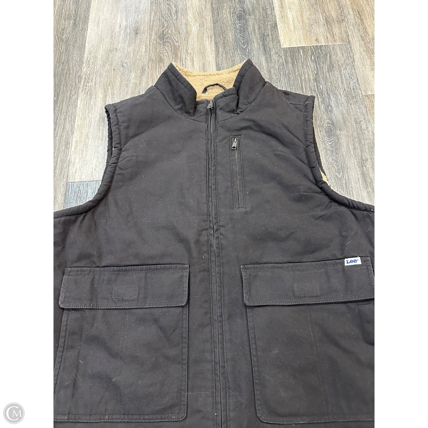 Vest Other By Lee In Brown, Size: M