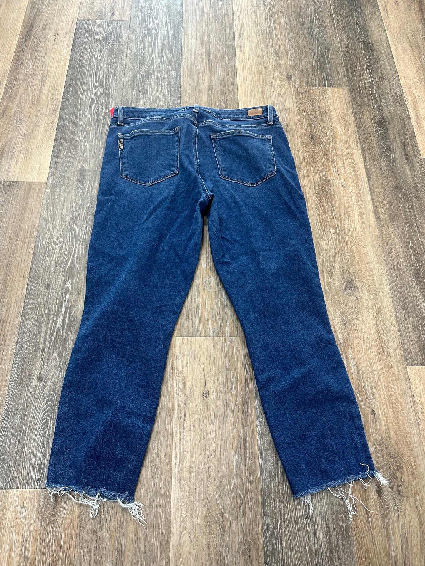 Blue Denim Jeans Designer Paige, Size 14/32