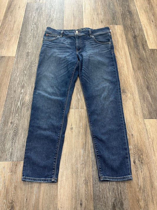 Blue Denim Jeans Designer Hudson, Size 16/34
