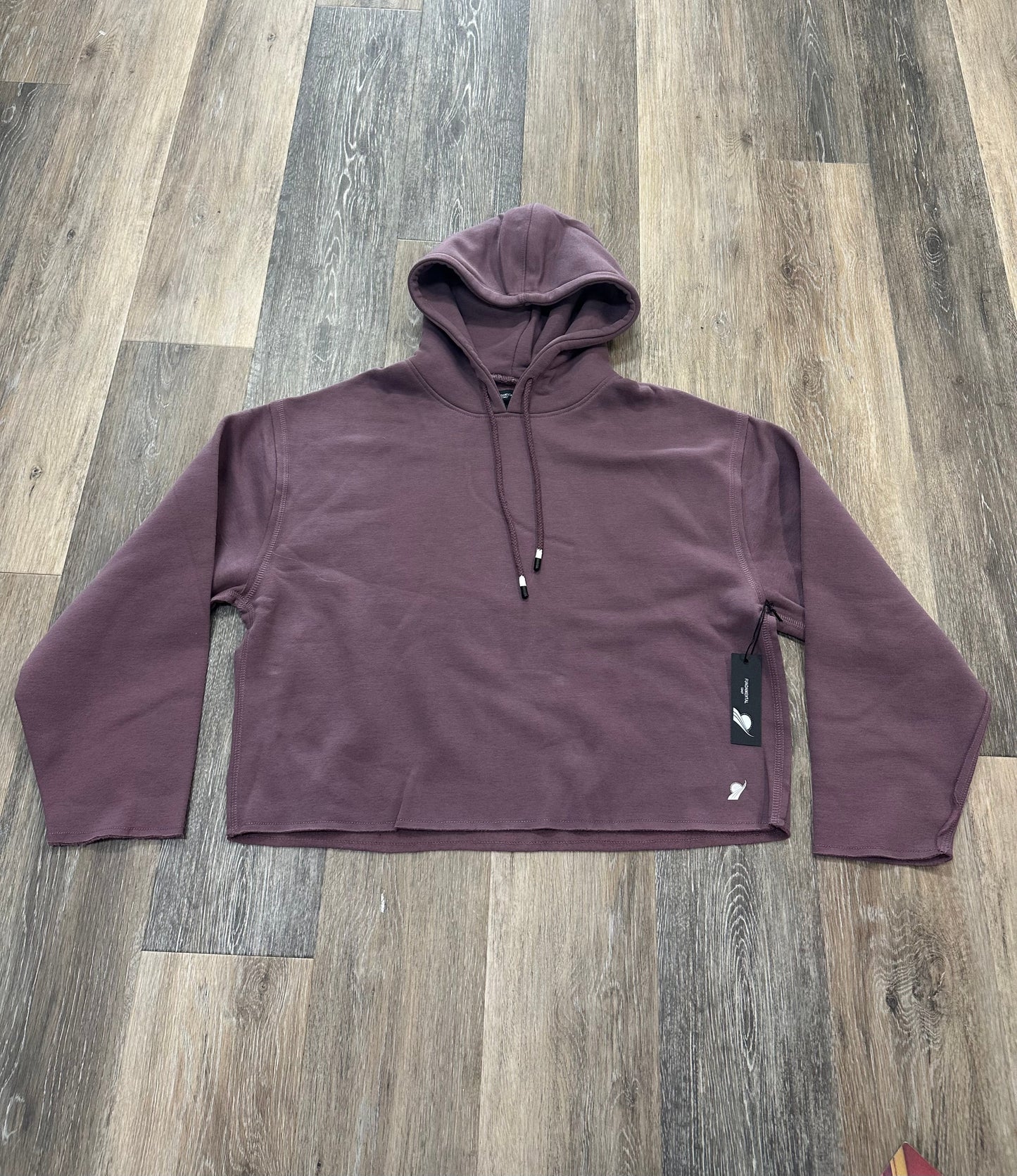 Purple Sweatshirt Hoodie Fundamental Coast, Size S