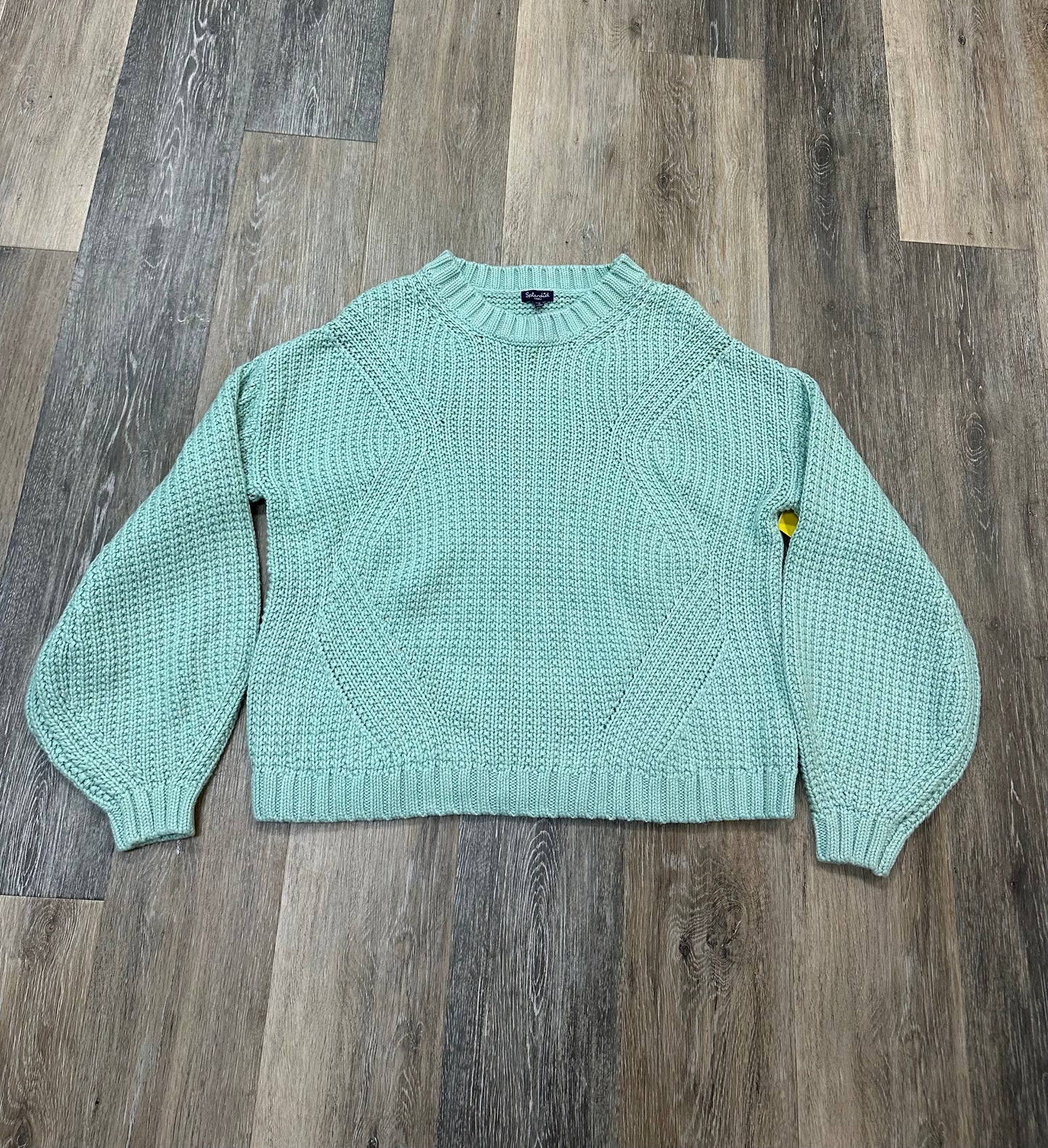 Sweater By Splendid In Green, Size: S