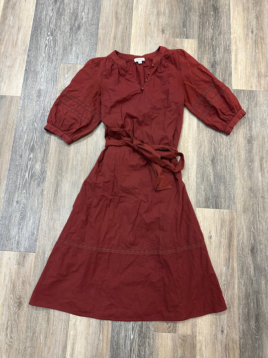 Dress Casual Maxi By Evereve In Red, Size: S