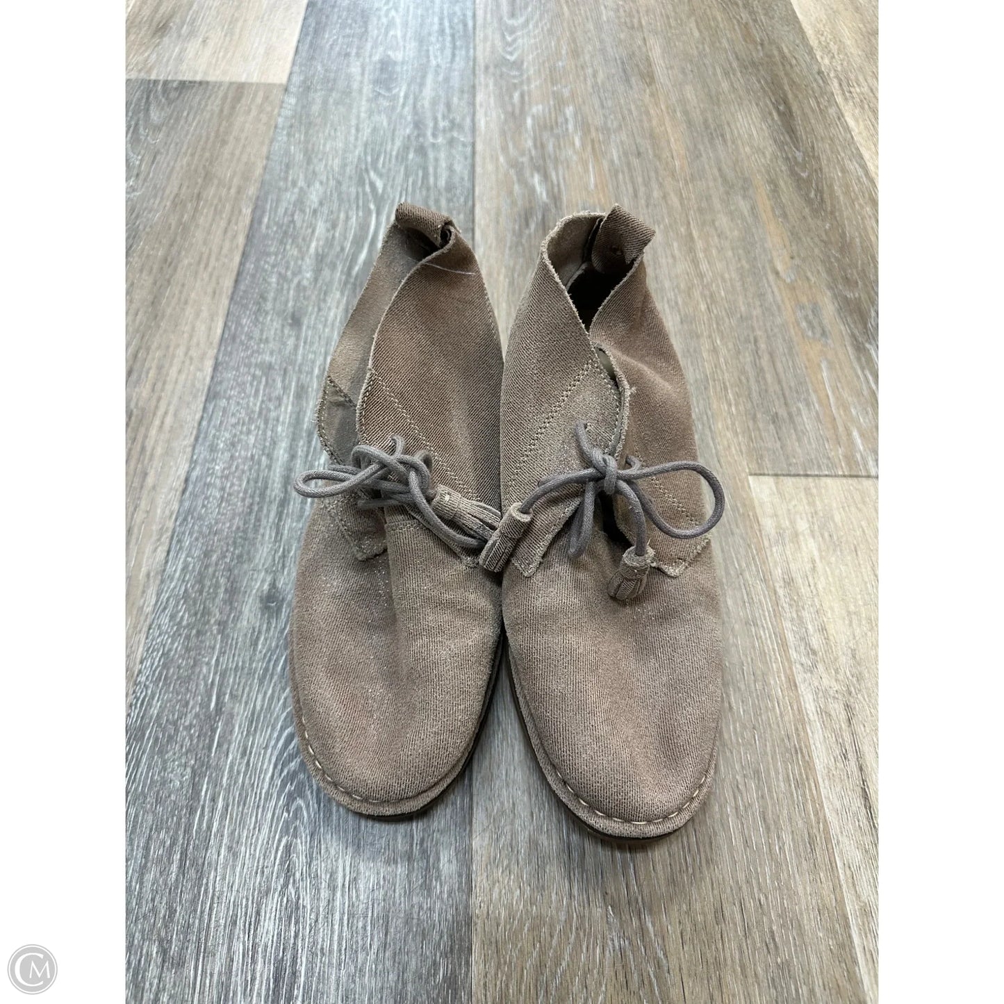 Boots Ankle Flats By Hush Puppies In Tan, Size: 7.5