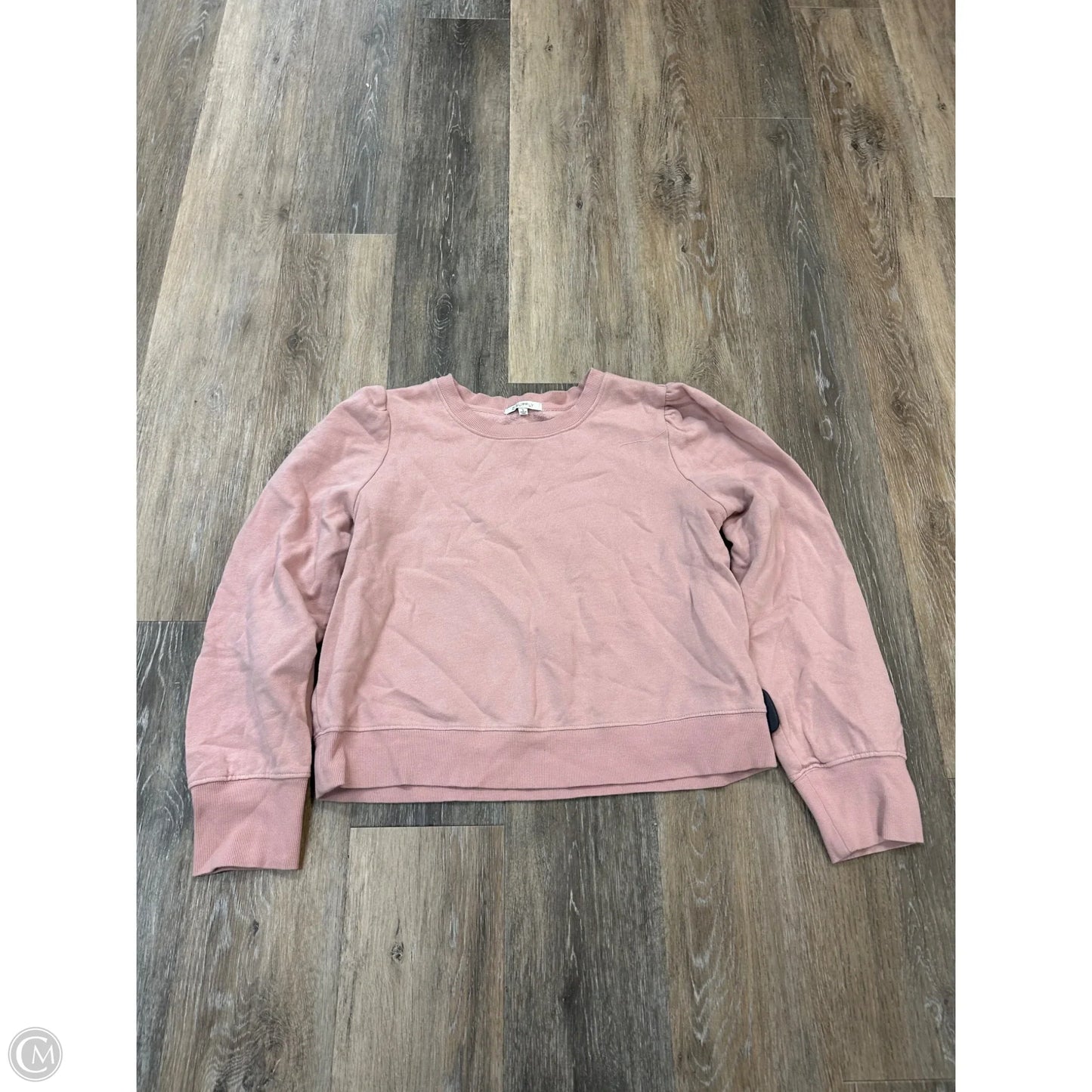 Top Long Sleeve By Z Supply In Pink, Size: S