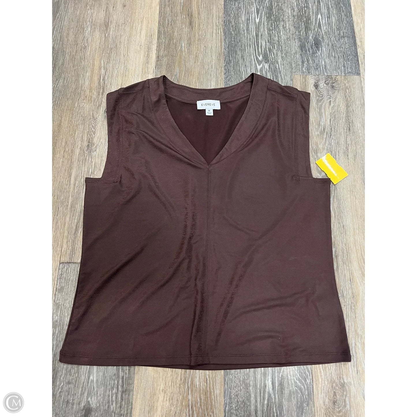 Tank Top By Evereve In Brown, Size: M