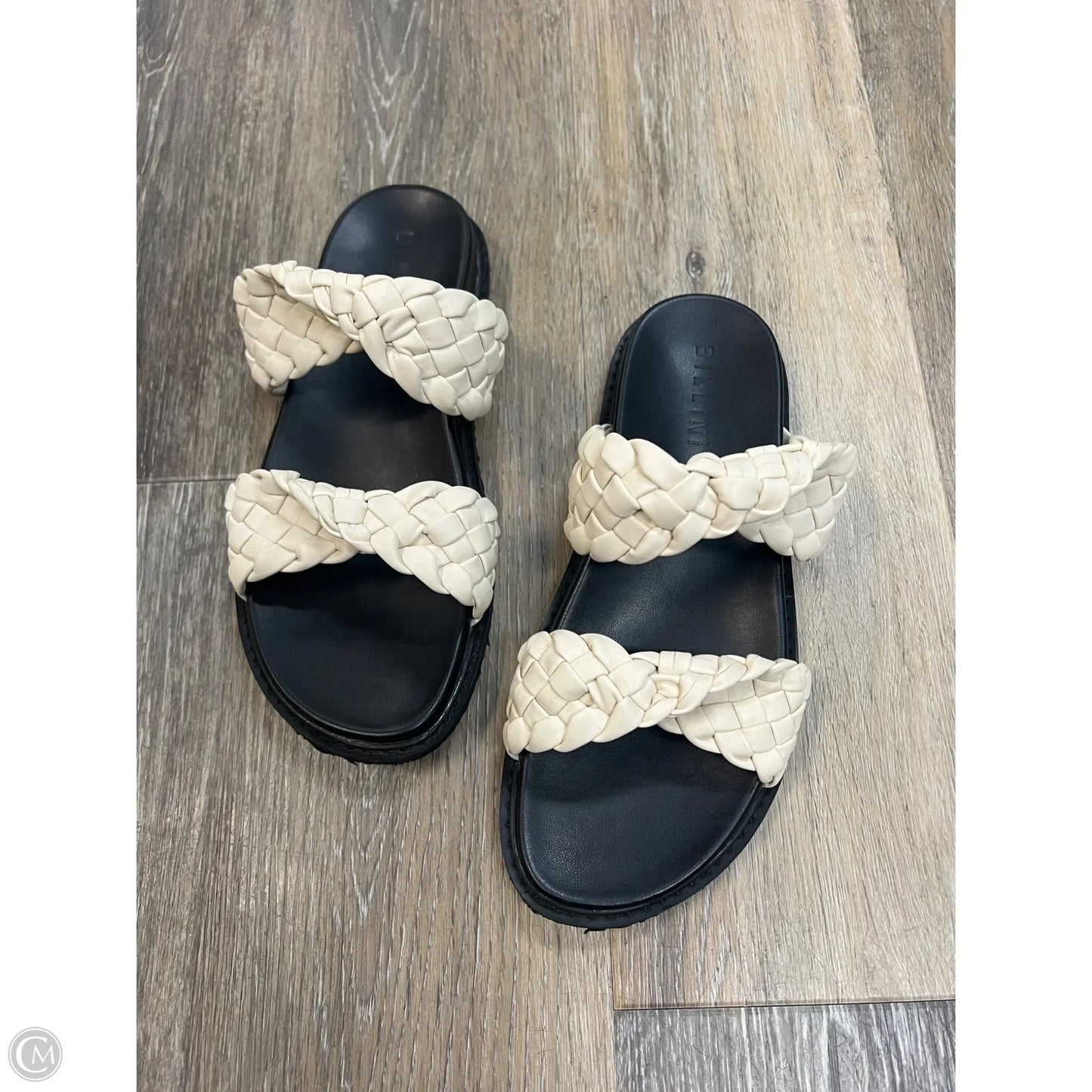 Sandals Flats By Billini In Cream, Size: 7