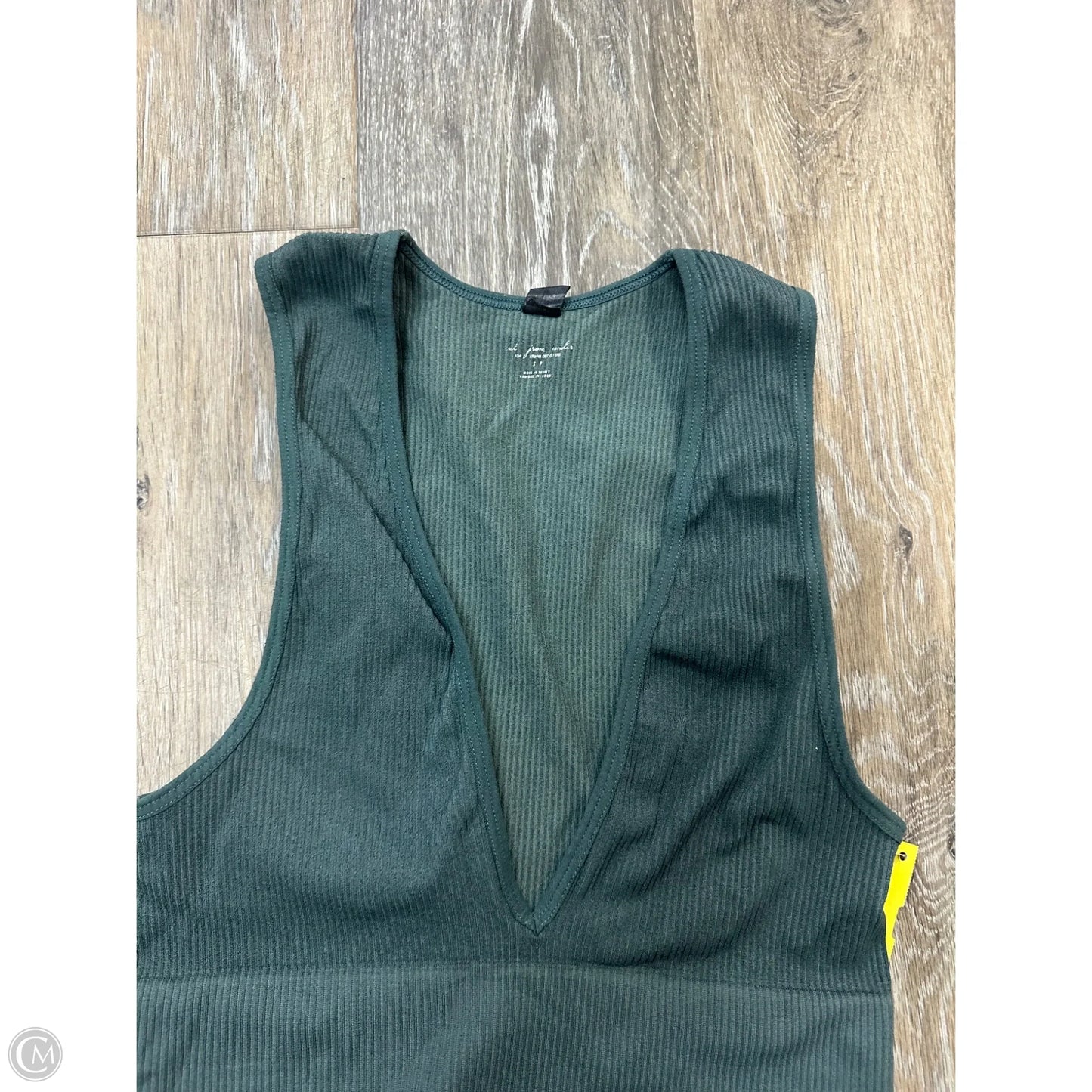 Tank Top By Free People In Green, Size: S