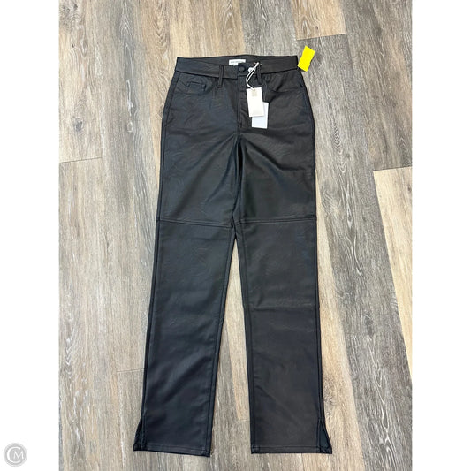 Jeans Straight By Good American In Black, Size: 4