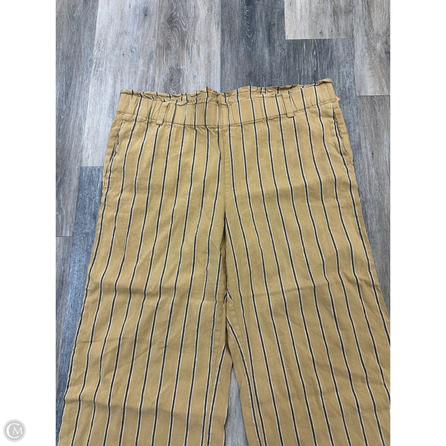 Capris By J. Jill In Yellow, Size: Xl