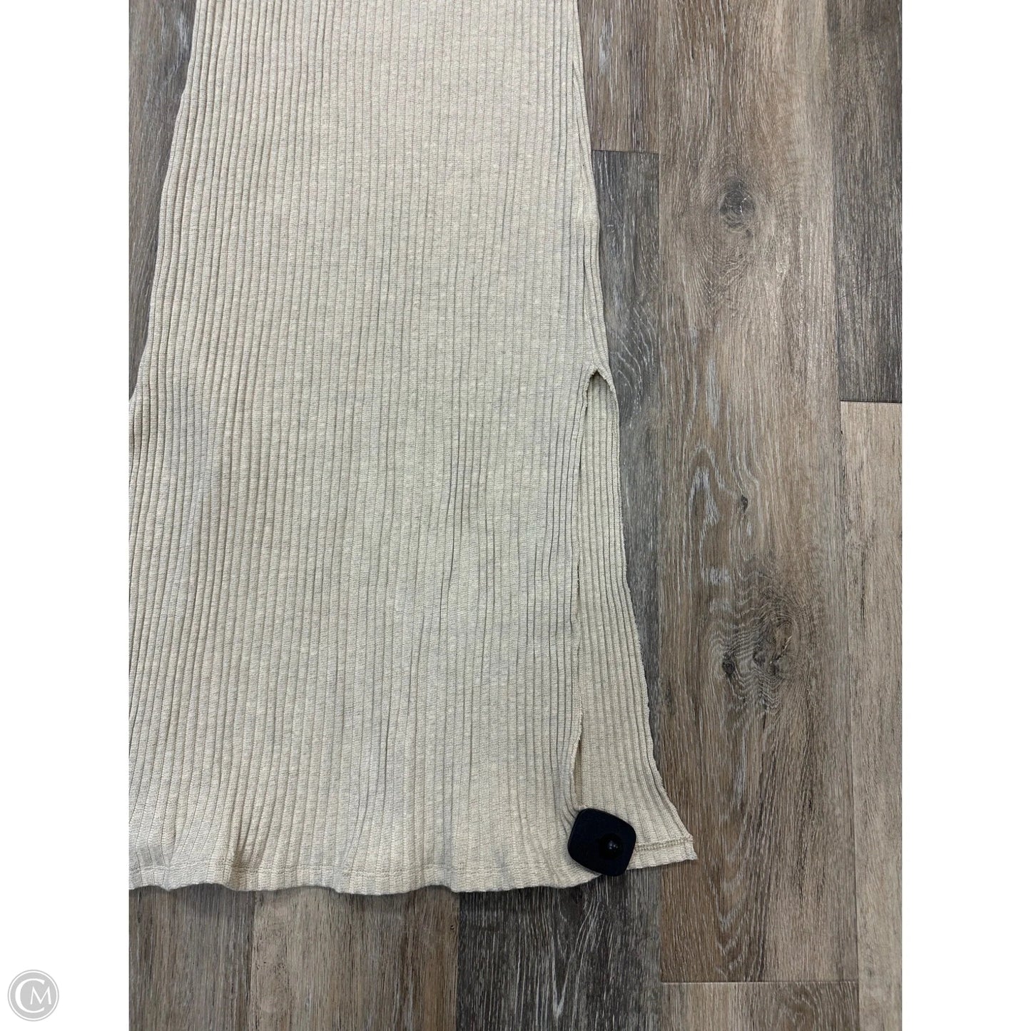 Dress Casual Maxi By Project Social Tee In Tan, Size: M