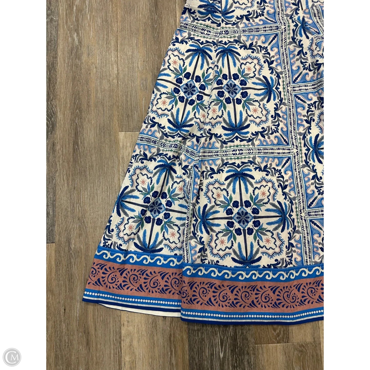 Dress Casual Maxi By Avec Les Filles In Blue, Size: 14