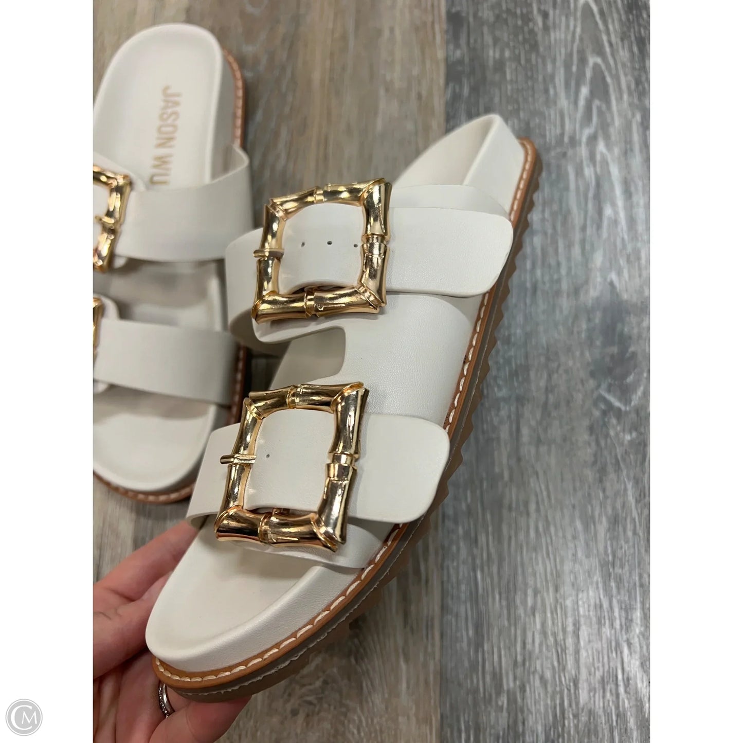 Sandals Designer By Jason Wu In White, Size: 7