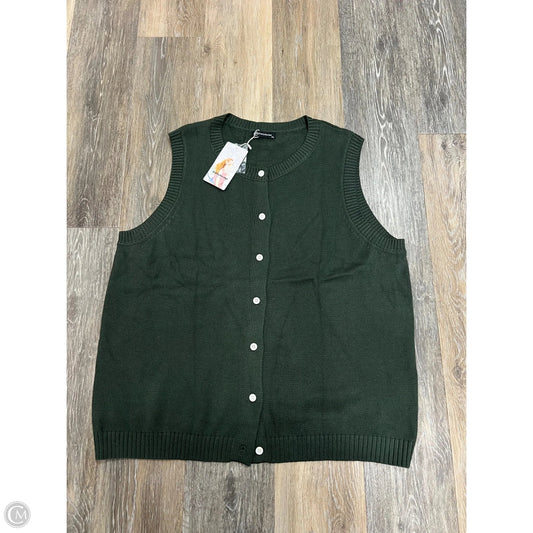 -Top Sleeveless By Prettygarden In Green, Size: Xxl